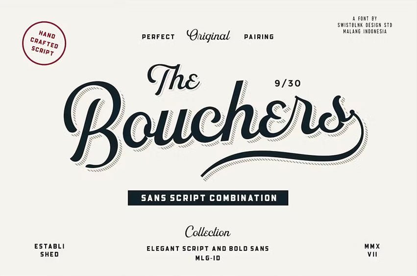 Bouchers Font