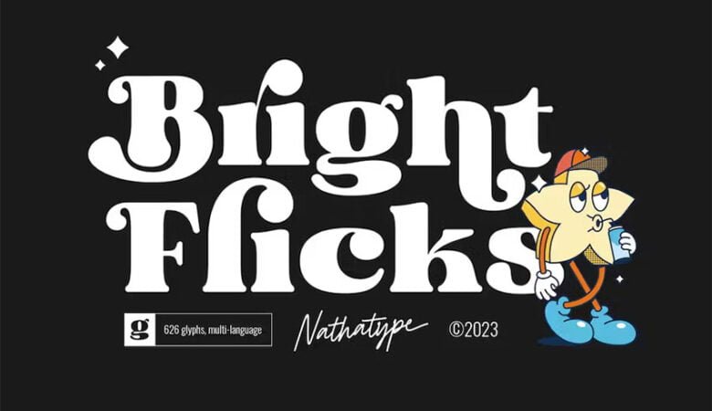 Bright Flicks Font