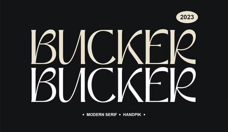 Bucker Font