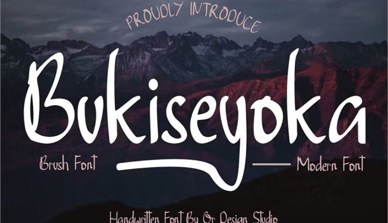 Bukiseyoka Font