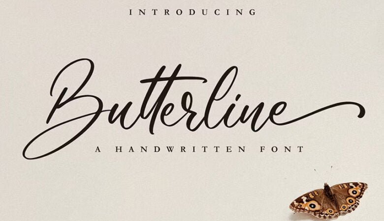 Butterline Font