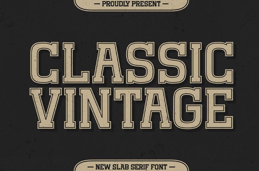 Classic Vintage Font