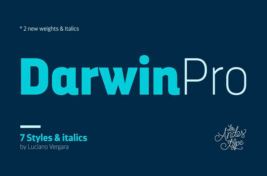 Darwin Pro Font