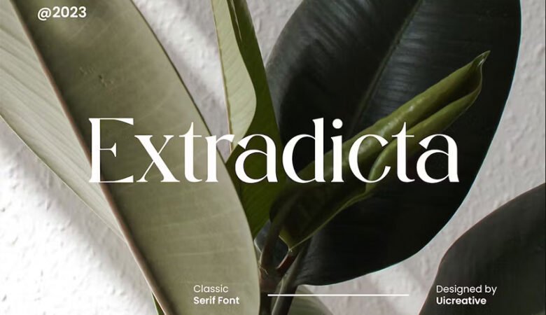 Extradicta Font