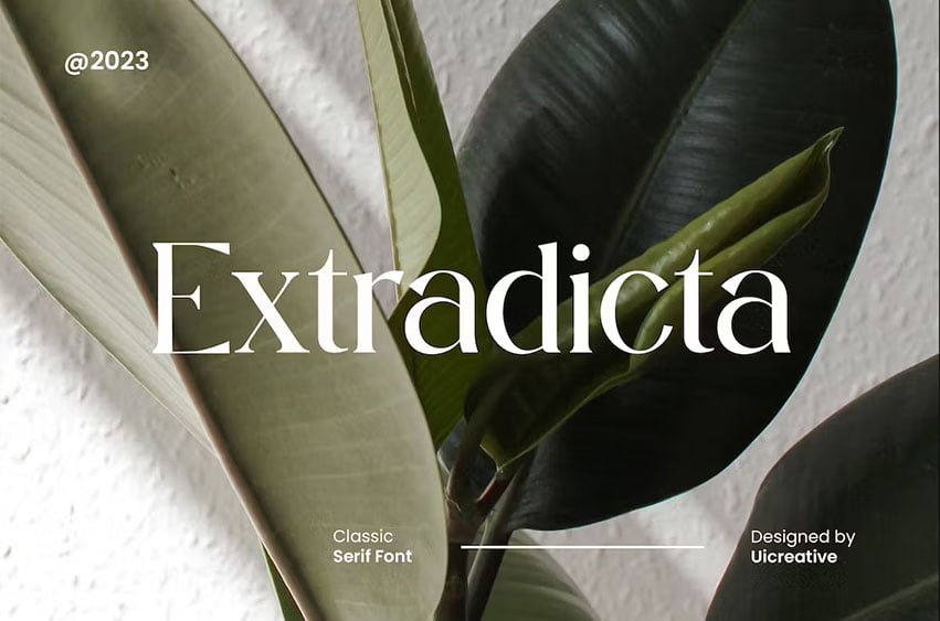 Extradicta Font