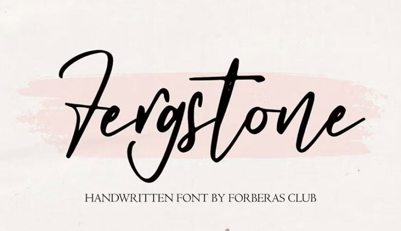 Fergstone Font
