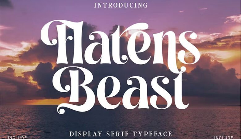 Flatens Beast Font