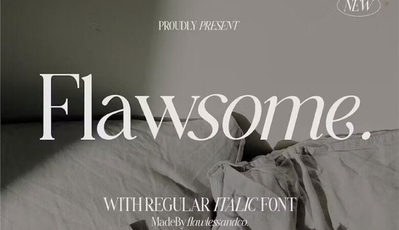 Flawsome Font