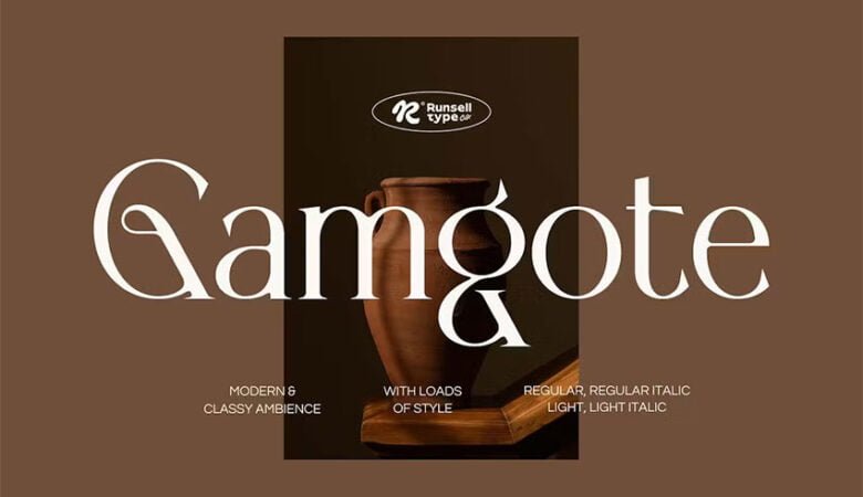 Gamgote Font