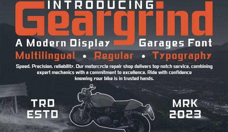 Geargrind Font
