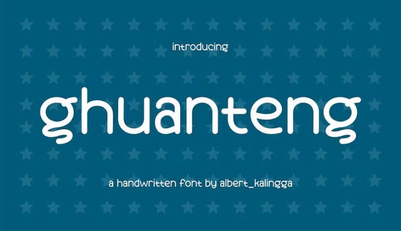 Ghuanteng Font