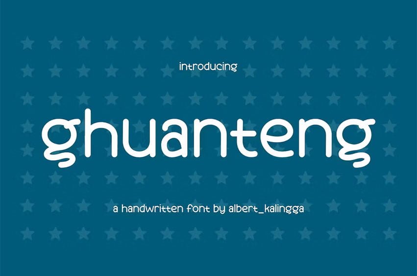 Ghuanteng Font