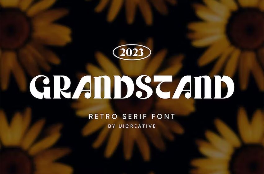 Grandstand Font