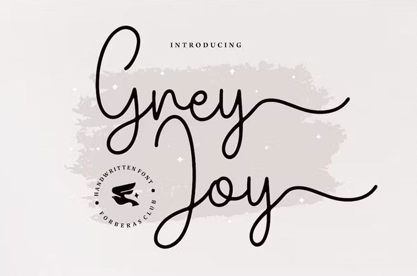 Grey Joy Font