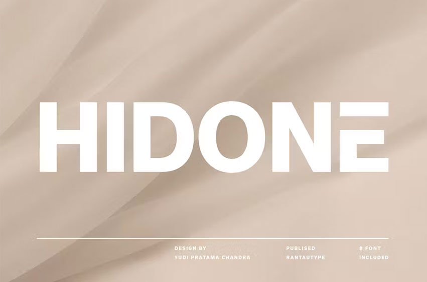 Hidone Font