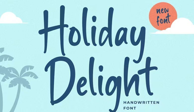 Holiday Delight Font