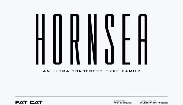Hornsea Font