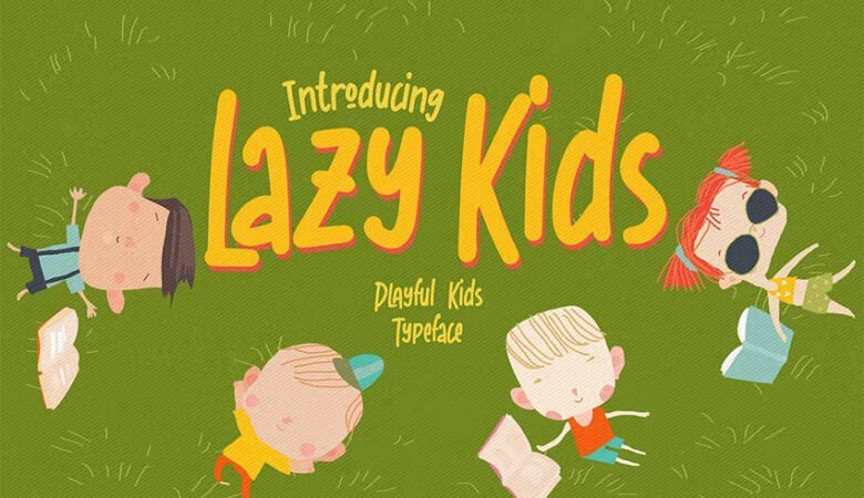 Lazy Kids Font
