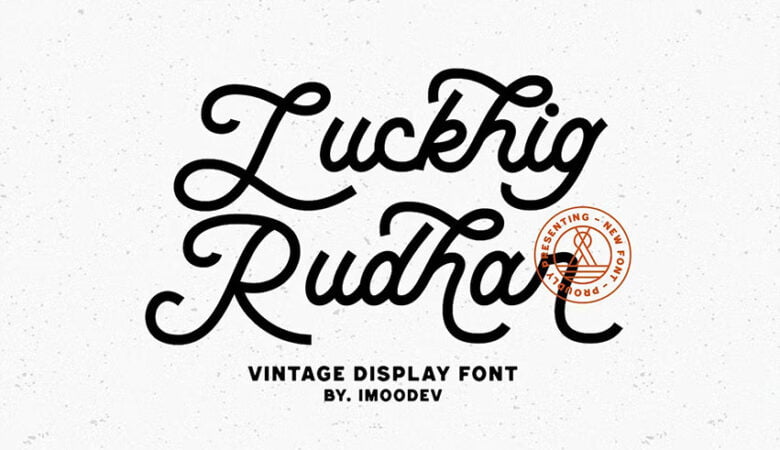 Luckhig Rudhar Font