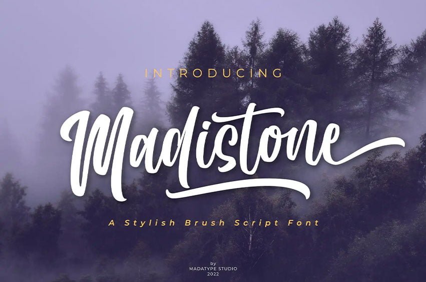 Madistone Font