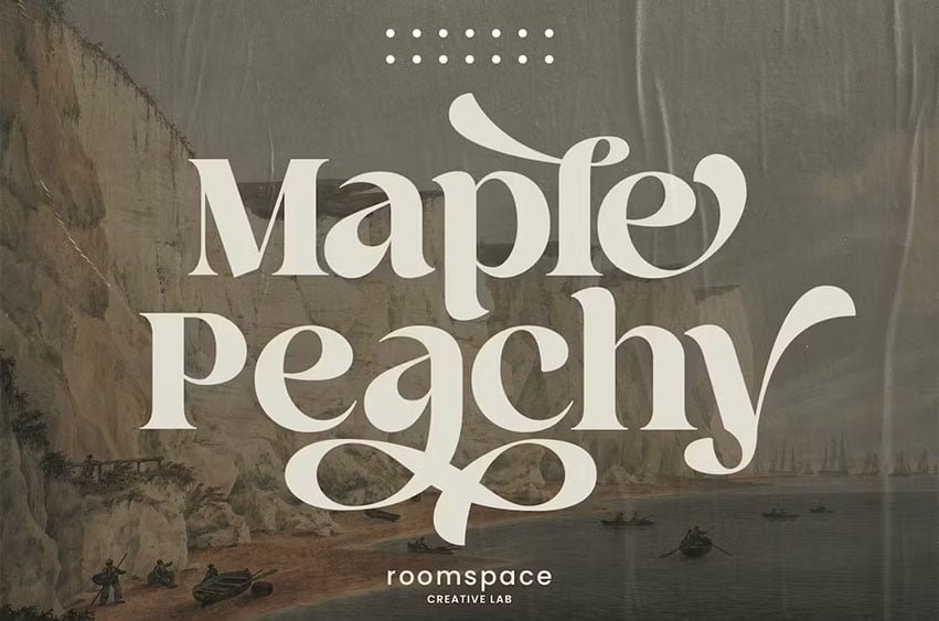 Maple Peachy Font
