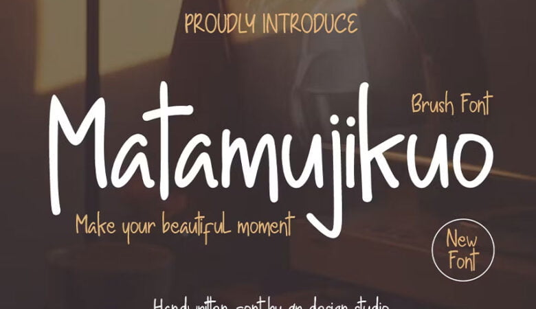 Matamujikuo Font