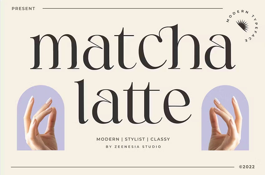 Matcha Latte Font