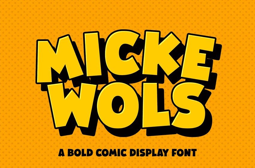 Micke Wols Font
