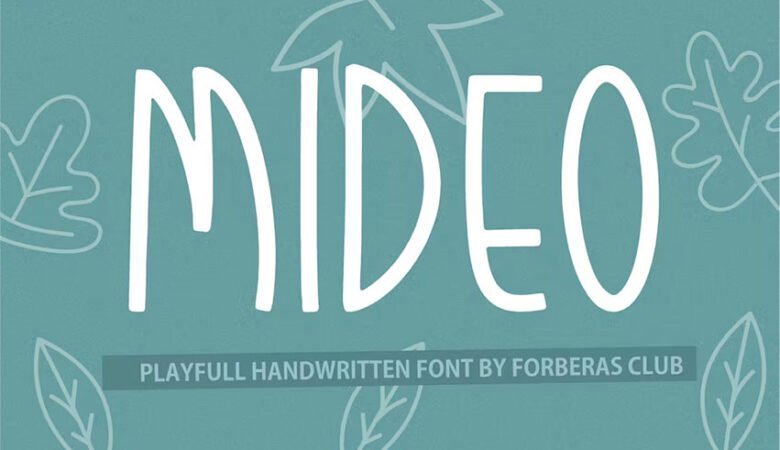 Mideo Font