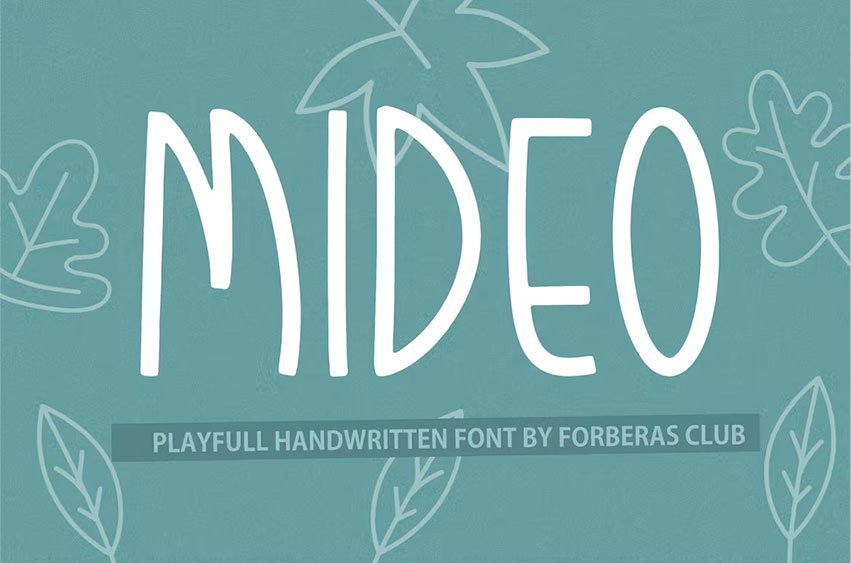 Mideo Font