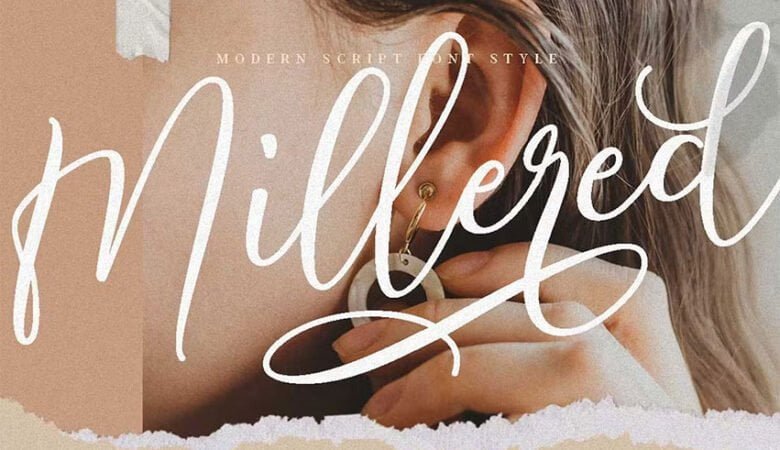 Millered Font