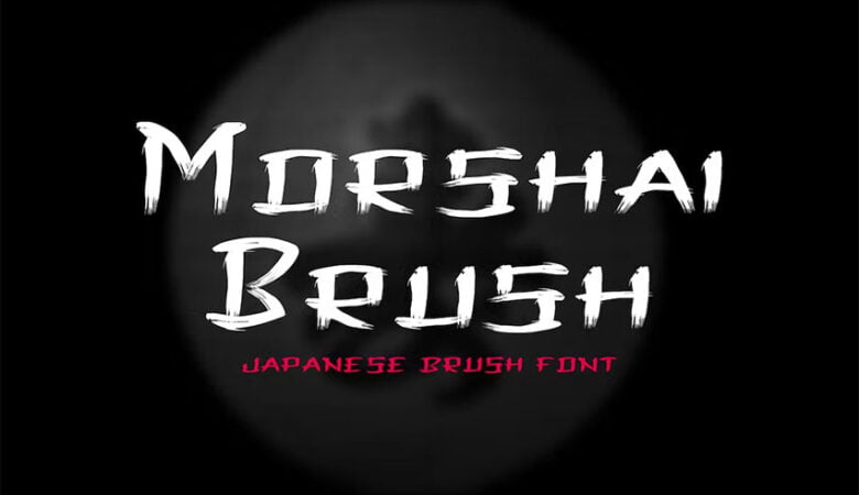 Morshai Brush Font