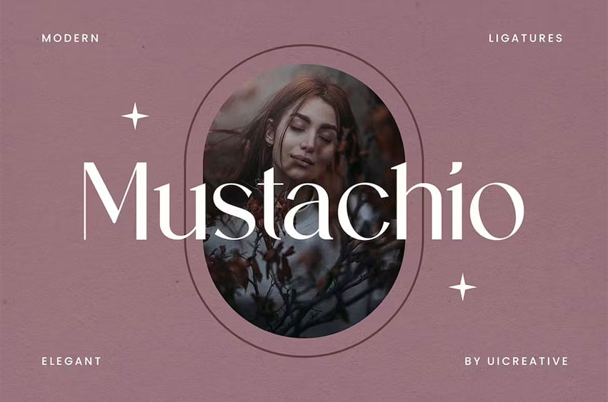 Mustachio Font