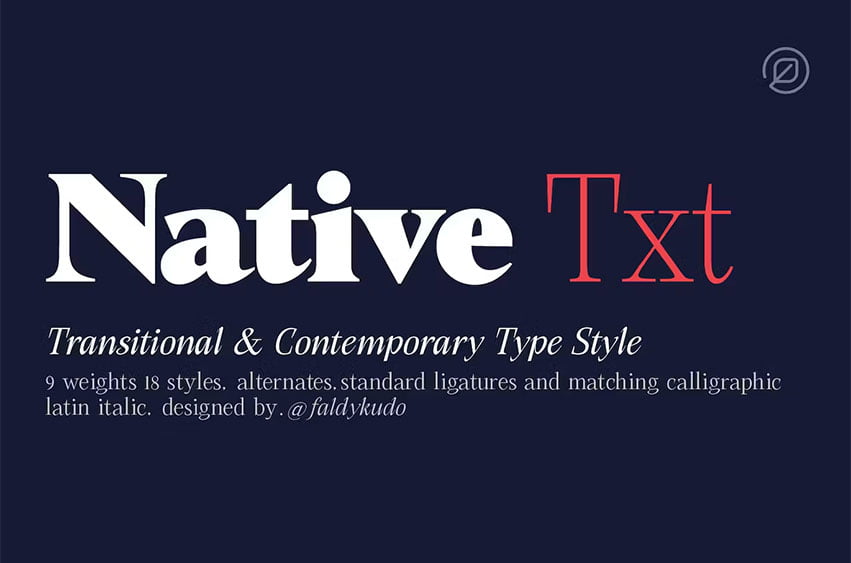 Native-Txt Font