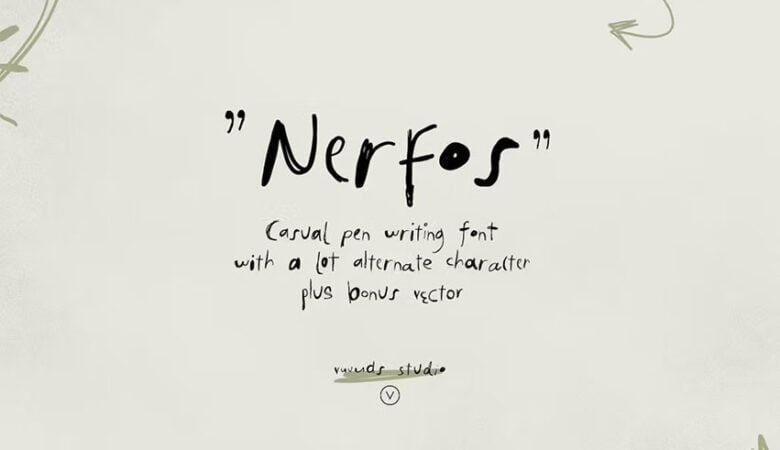 Nerfos Font
