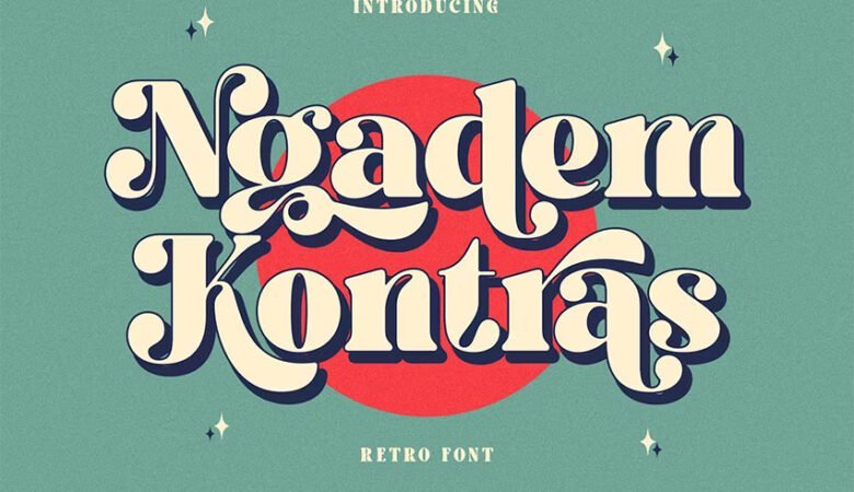 Ngadem Kontras Font