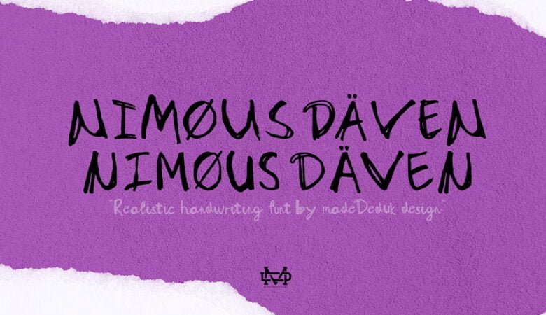 Nimous Daven Font