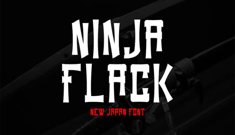 Ninja Flack Font