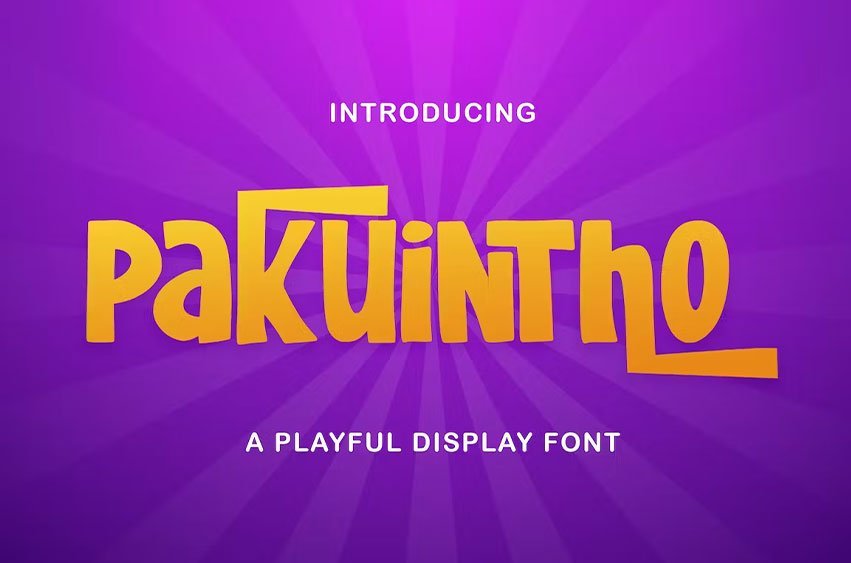 Pakuintho Font