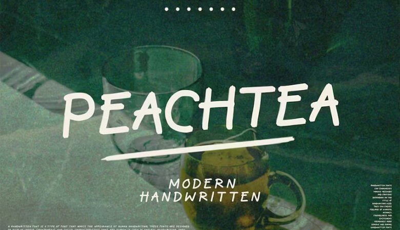 Peachtea Font