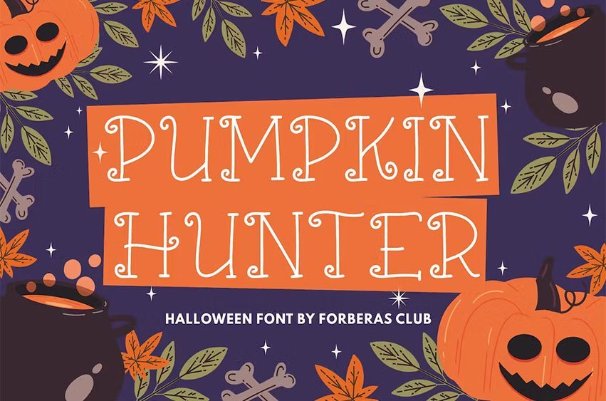 Pumpkin Hunter Font