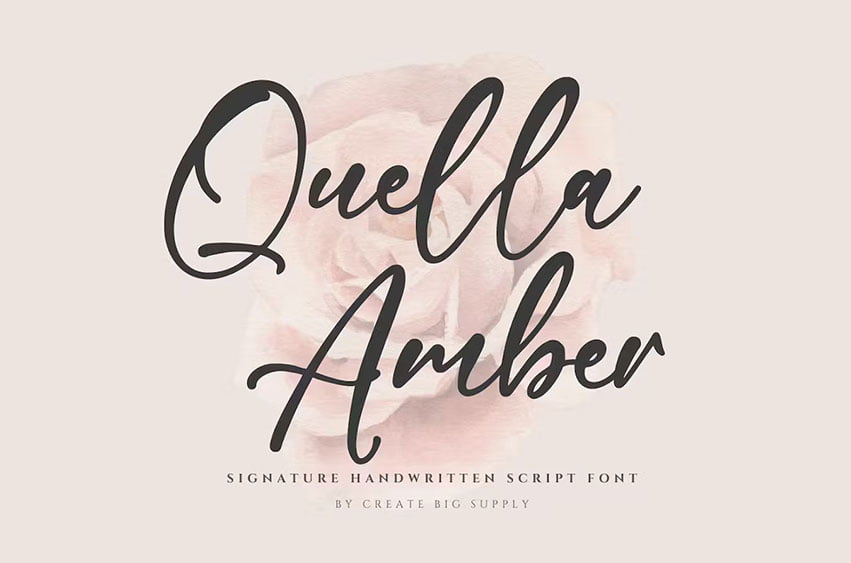 Quella Amber Font