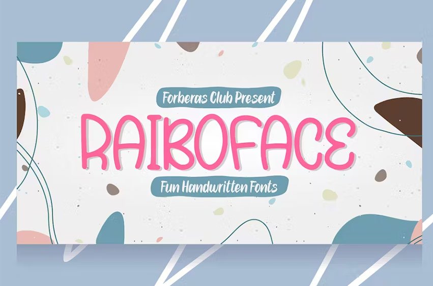 Rainboface Font