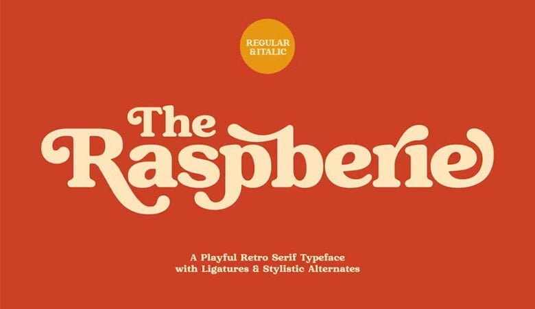 Raspberie Font