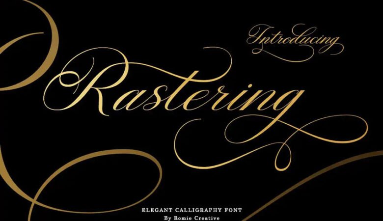 Rastering Font