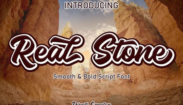 Real Stone Font