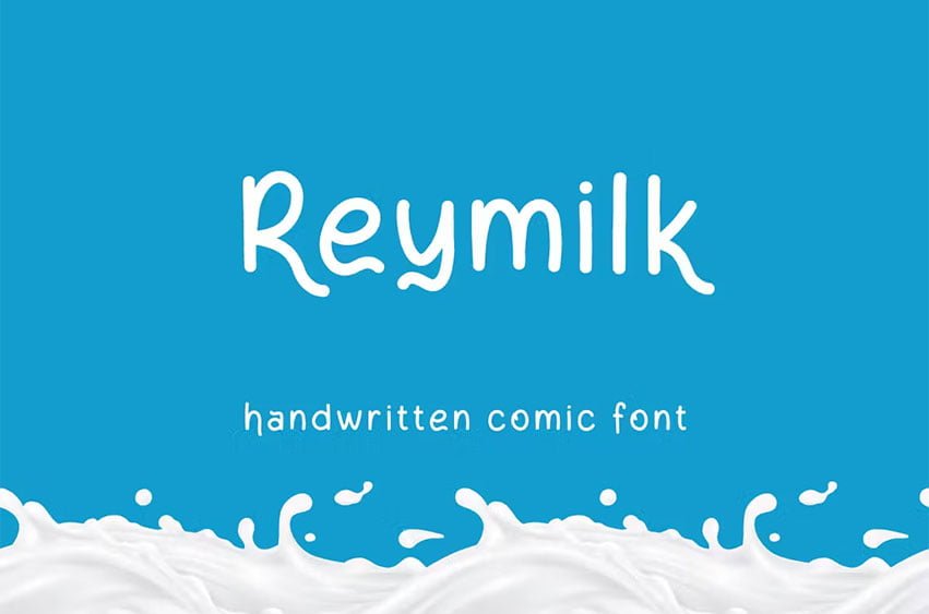 Reymilk Font