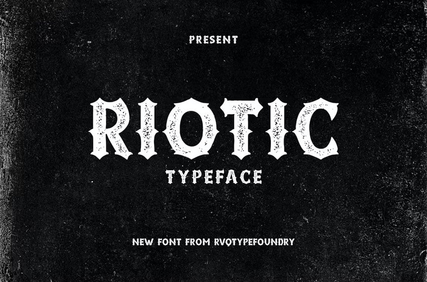 Riotic Font