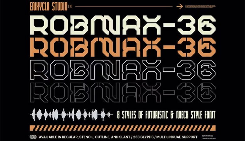 Robmax 36 Font