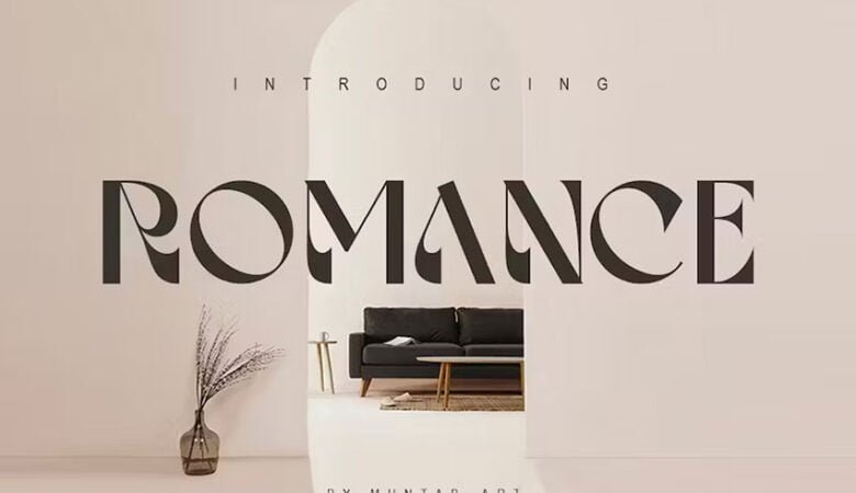 Romance Font
